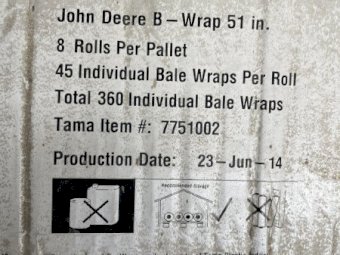 33 x John Deere B-Wrap Rolls