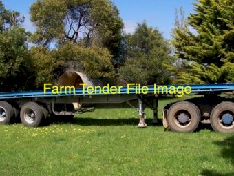 WANTED 45ft Flat Top Semi Trailer with Bogie Dolly