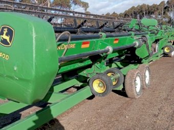 2012 John Deere 640D Header Front