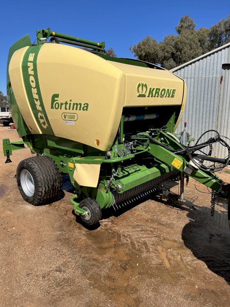 2018 Krone Fortima V1800 Round Baler