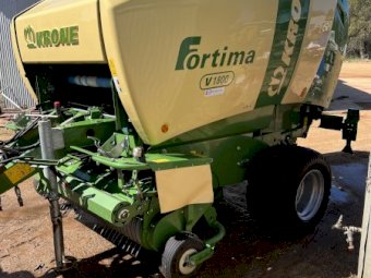 2018 Krone Fortima V1800 Round Baler