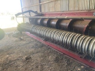 30' Smale Pea Plucker with 1010 Front with Comb Trailer