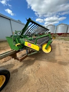 12' Agware Canola Pick Up Front on Trailer