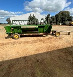 12' Agware Canola Pick Up Front on Trailer
