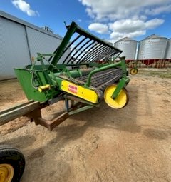 12' Agware Canola Pick Up Front on Trailer