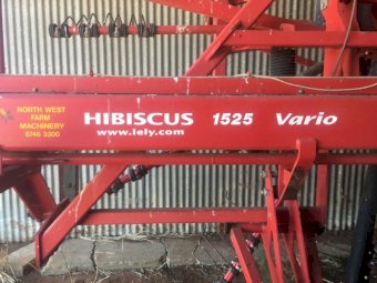 2007 Lely Hibiscus 1525 Vario Rake