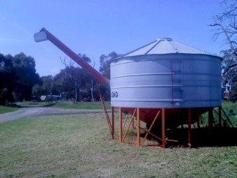 28 tonne Sherwell PTO Field Bin