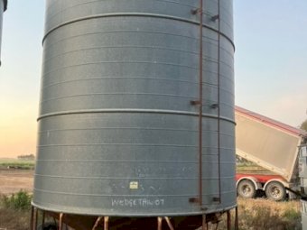 50 tonne Yoogali Silos x 2