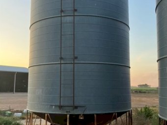 50 tonne Yoogali Silos x 2