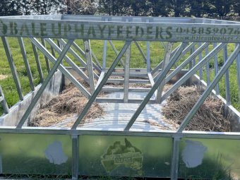 2 x Bale Up Large Hay Feeder