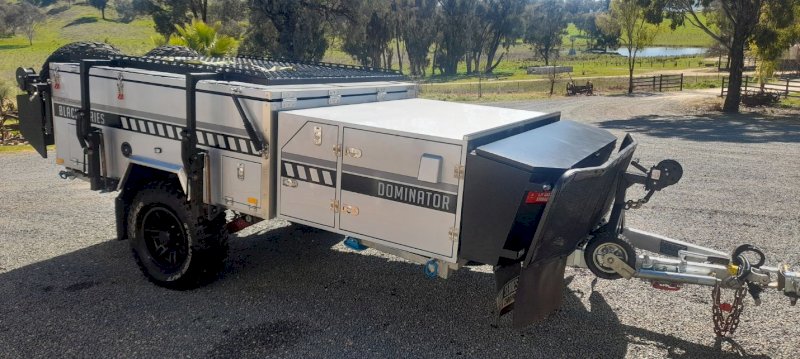 2 x Black Series Dominator Camper Trailers