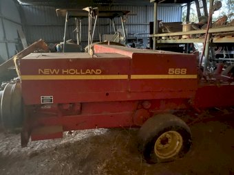 New Holland 568 Small Baler  large pick up