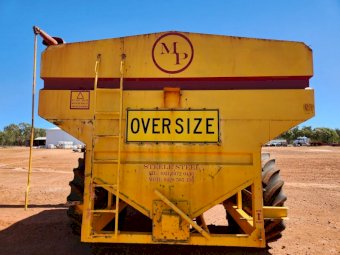2010 Yellow Steele Steel Chaser Bin