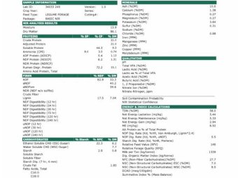 Lucerne Hay Second and third cut