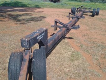 McBurnie Engineering 30 foot comb trailer