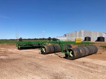 15m Rubber tyre Rollers