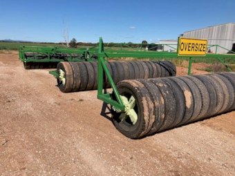 15m Rubber tyre Rollers