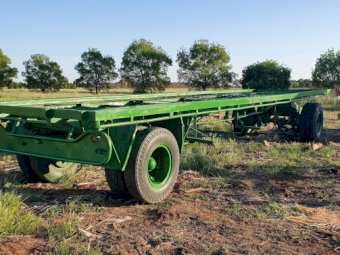 36ft Single Axle Dolly Trailer