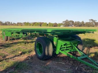 36ft Single Axle Dolly Trailer