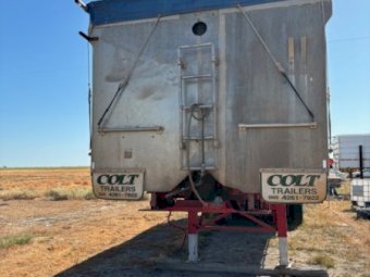 1988 Panther 34ft Aluminium Tipper Trailer
