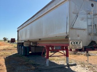 1988 Panther 34ft Aluminium Tipper Trailer