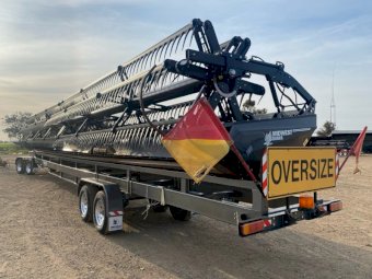 2018 Midwest Duris Premium 45ft Draper Front