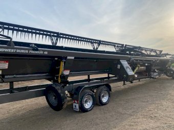 2018 Midwest Duris Premium 45ft Draper Front