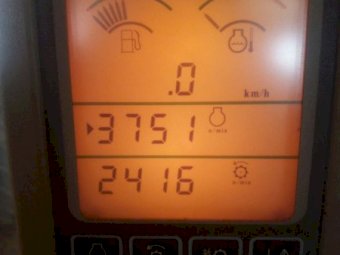 2004 John Deere 9760STS Header with Front and Trailer