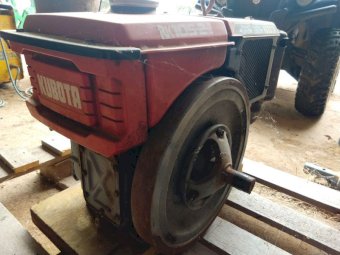 Kubota Crank Start Stationary Motor