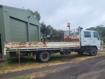 1990 Isuzu FSR 500 Dual Cab Truck