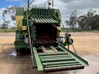 2018 Krone 1290 HDP II Baler