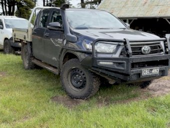 2022 Toyota HiLux 4x4 Dual Cab tray back Ute