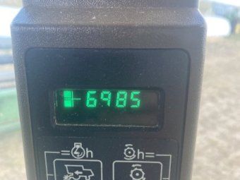 John Deere 9600 Header with 30' Tin Front and Trailer