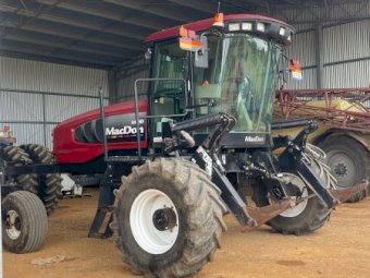 2011 MacDon M150 Windrower