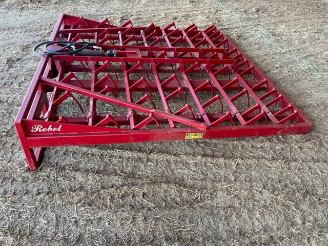 2021 Rebel Small Square Tautliner 15 bale grab.