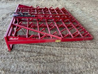 2021 Rebel Small Square Tautliner 15 bale grab.