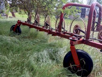 7 wheel Hay Rake | Farm Tender