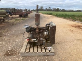 4 Cylinder Perkins Engine