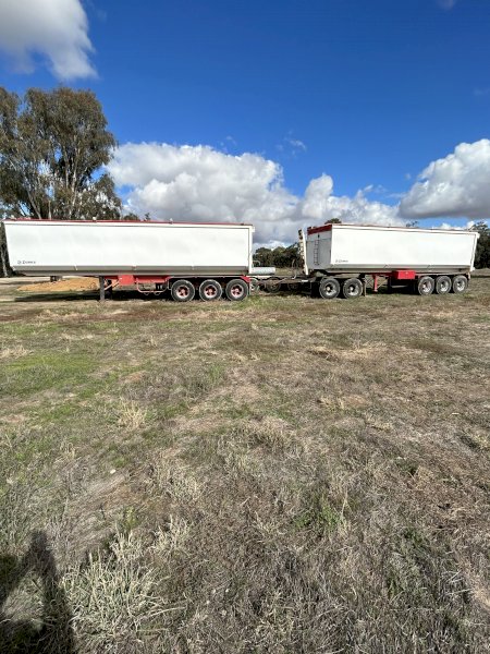 Freightmaster Road Train Tipping Trailers