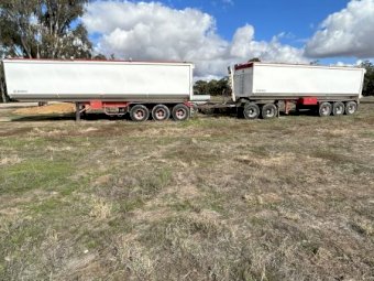 Freightmaster Road Train Tipping Trailers