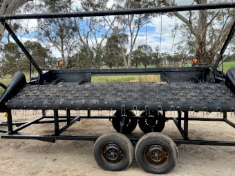 Westward  Pick Up Front on Trailer