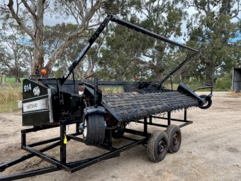 Westward  Pick Up Front on Trailer