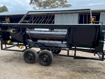 Westward  Pick Up Front on Trailer