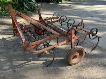 Under Auction - (A237) Triple K Kongskilde 13 tyne Scarifier (No GST Applicable) 