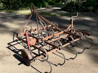 Under Auction - (A237) Triple K Kongskilde 13 tyne Scarifier (No GST Applicable) 