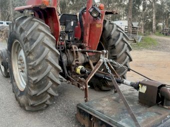 Massey Ferguson 265 Diesel Tractor with Implements