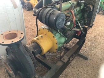 John Deere 6068 Motor and Grundfos pump