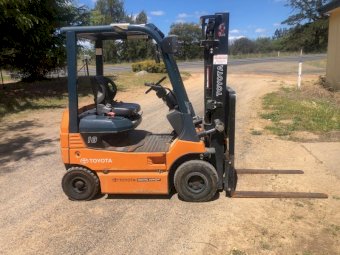 2007 Toyota 7FB18 Electric Forklift