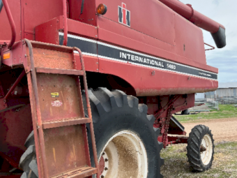 International 1460 Header