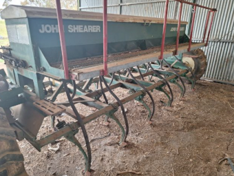 John Shearer Combine 24 row